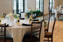 Wedding table setup